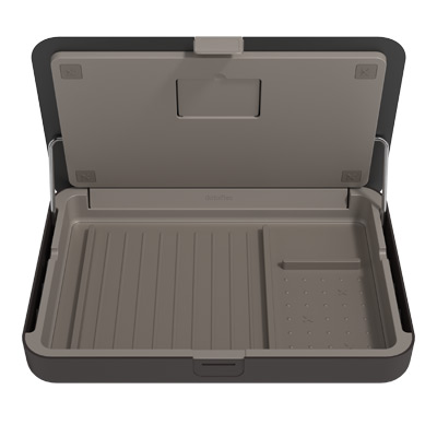 45.903 | Addit Bento® ergonomic toolbox 903 | black | personal storage box, laptop holder, tablet holder and document holder in one | Detail 7